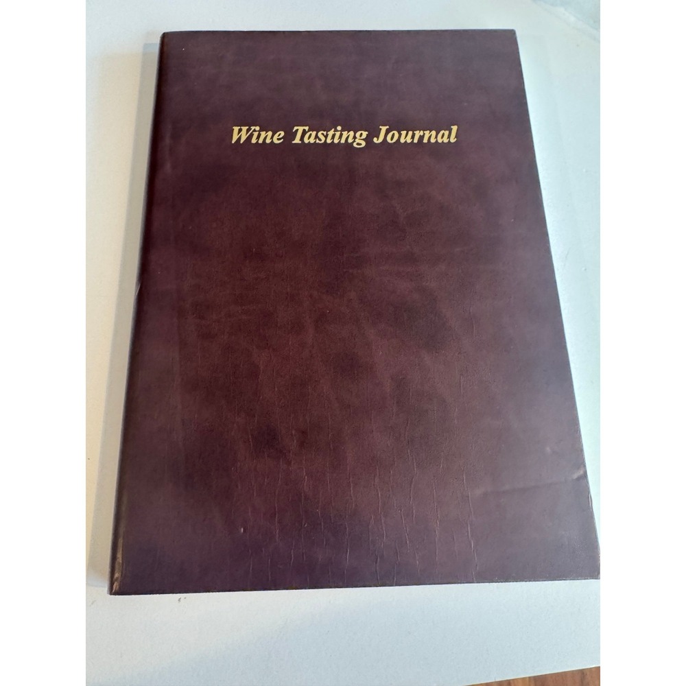 Wine Tasting Journal Made in Italy Wine Enthusiast Hardcover Book of Wines